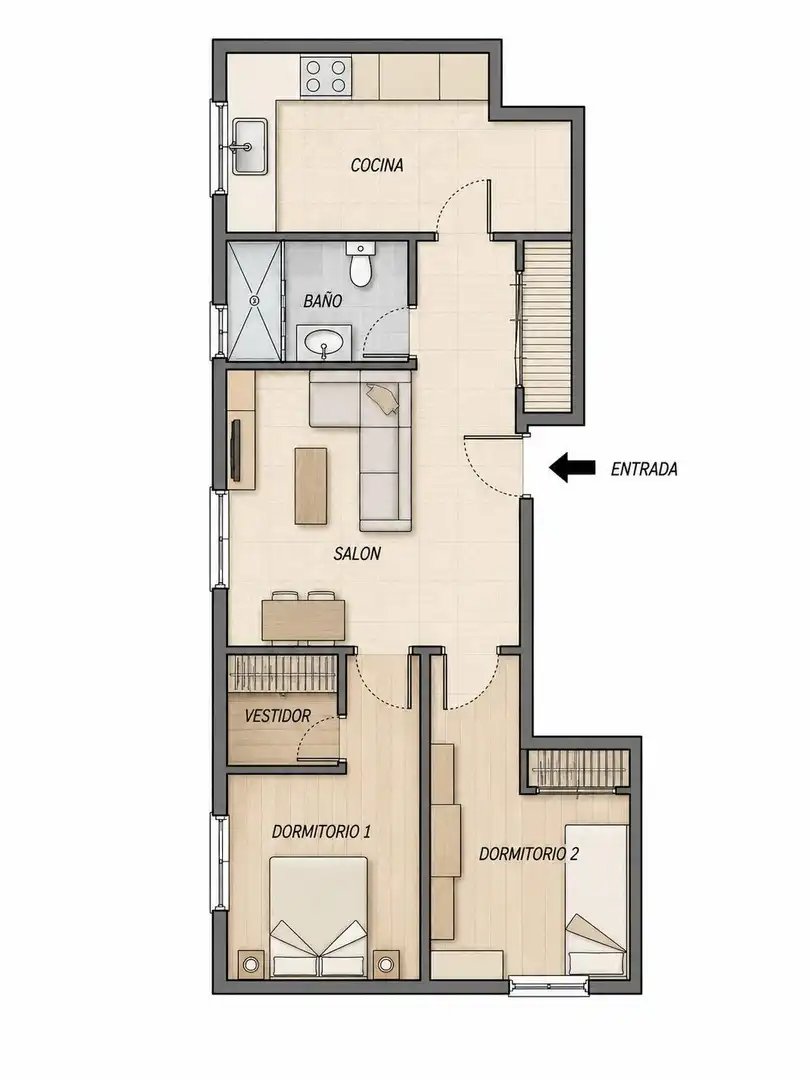 Flat for sale in Jerez de la Frontera