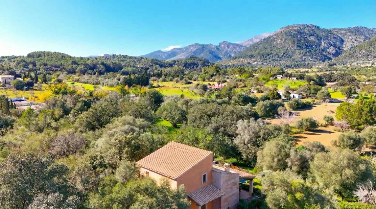 Exterior view of Houses for rent in Campanet  with Heating, Private garden and Terrace
