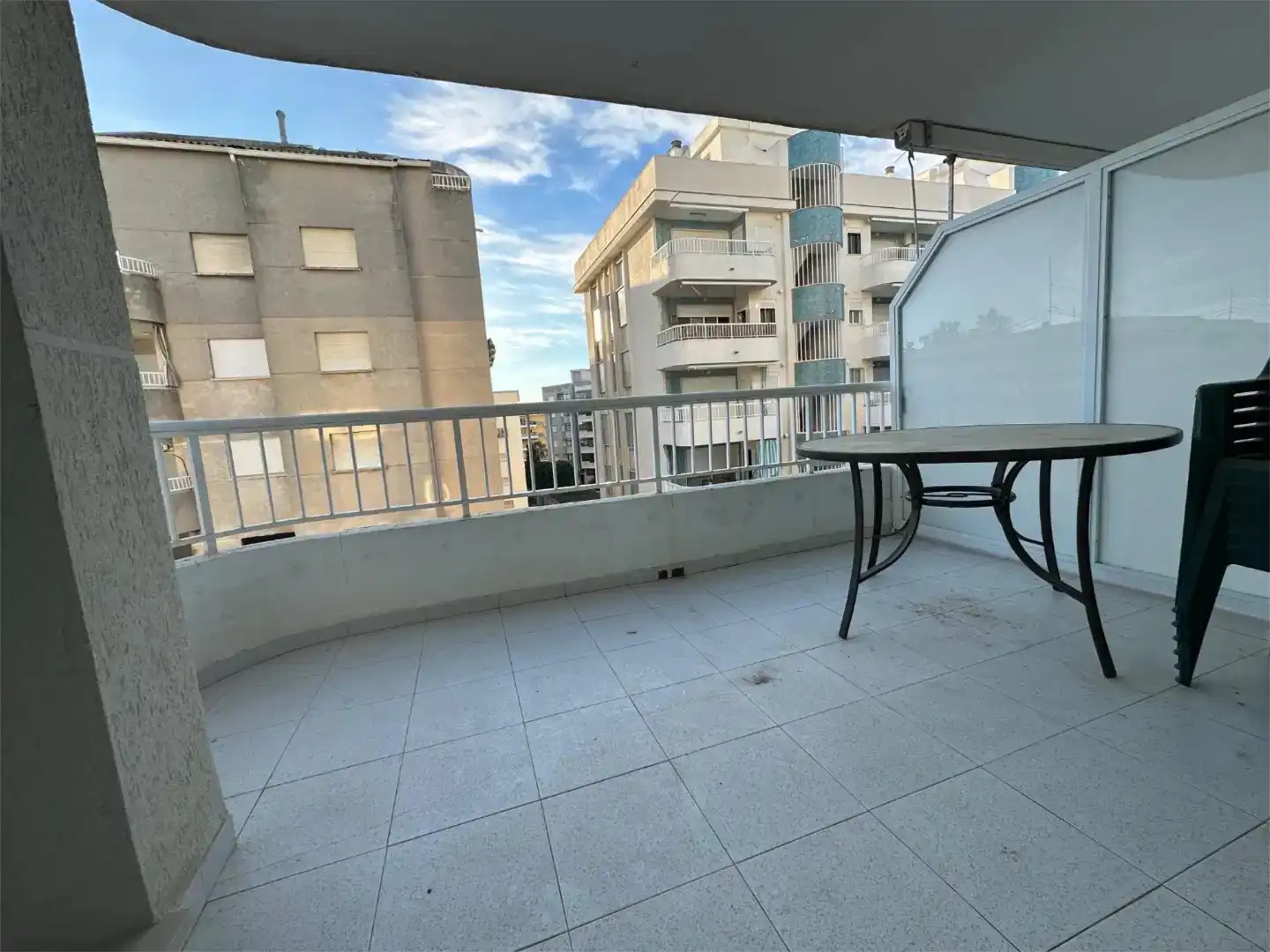 Terrasse von Wohnung zur Miete in Daimús mit Schwimmbad