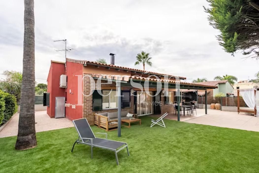 Garden of House or chalet to rent in Riba-roja de Túria  with Air Conditioner, Private garden and Terrace