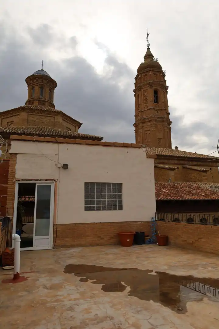 Vista exterior de Casa o xalet en venda en Valdealgorfa amb Calefacció, Terrassa i Traster