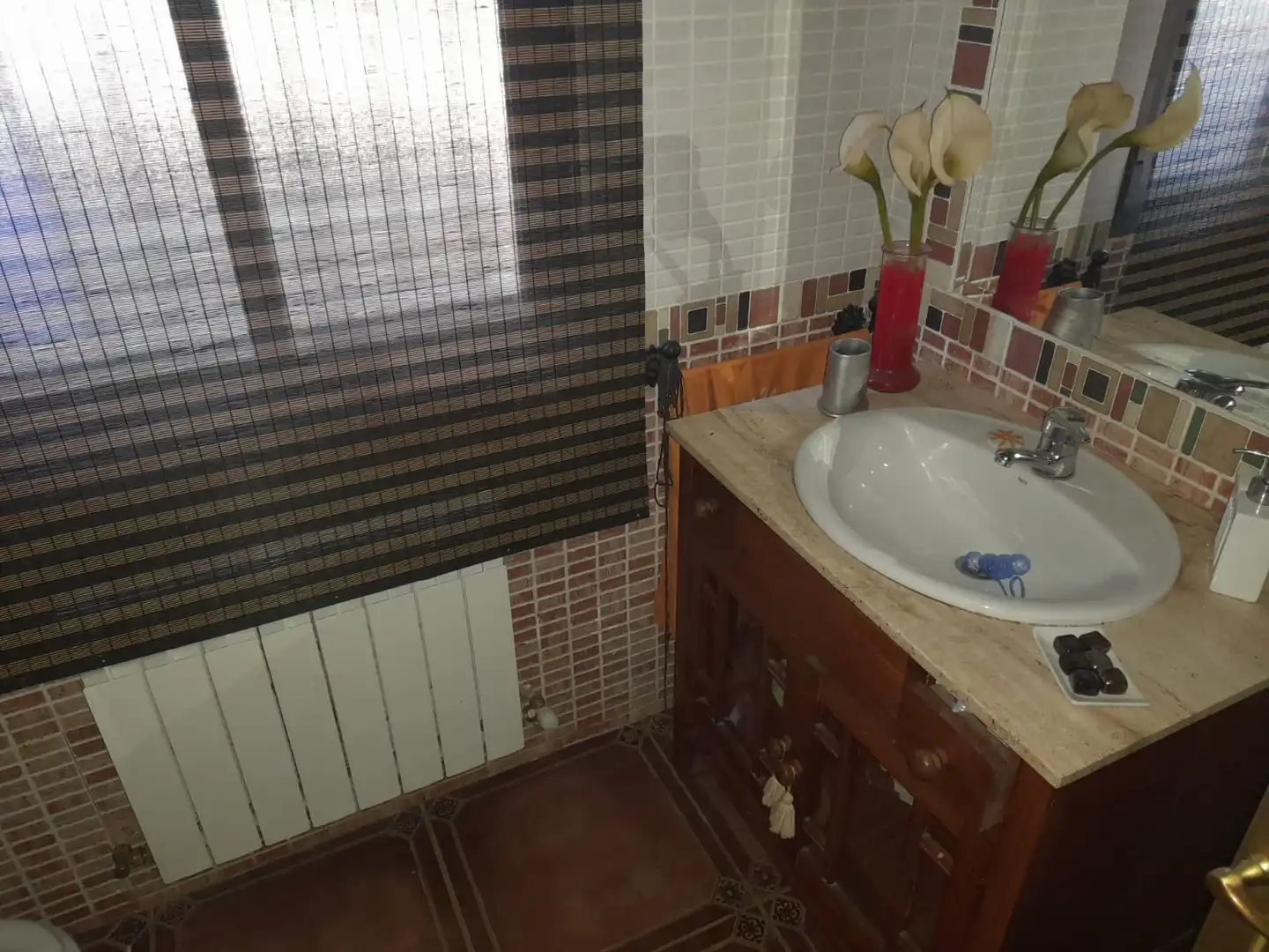 Baño de Finca rústica en venta en Almodóvar del Campo con Aire acondicionado y Calefacción