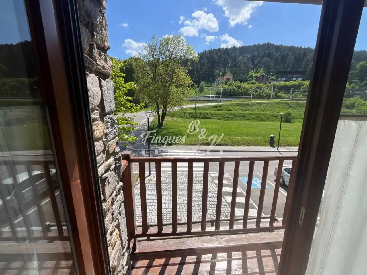 Terraza de Piso en venta en Alp con Calefacción, Parquet y Trastero
