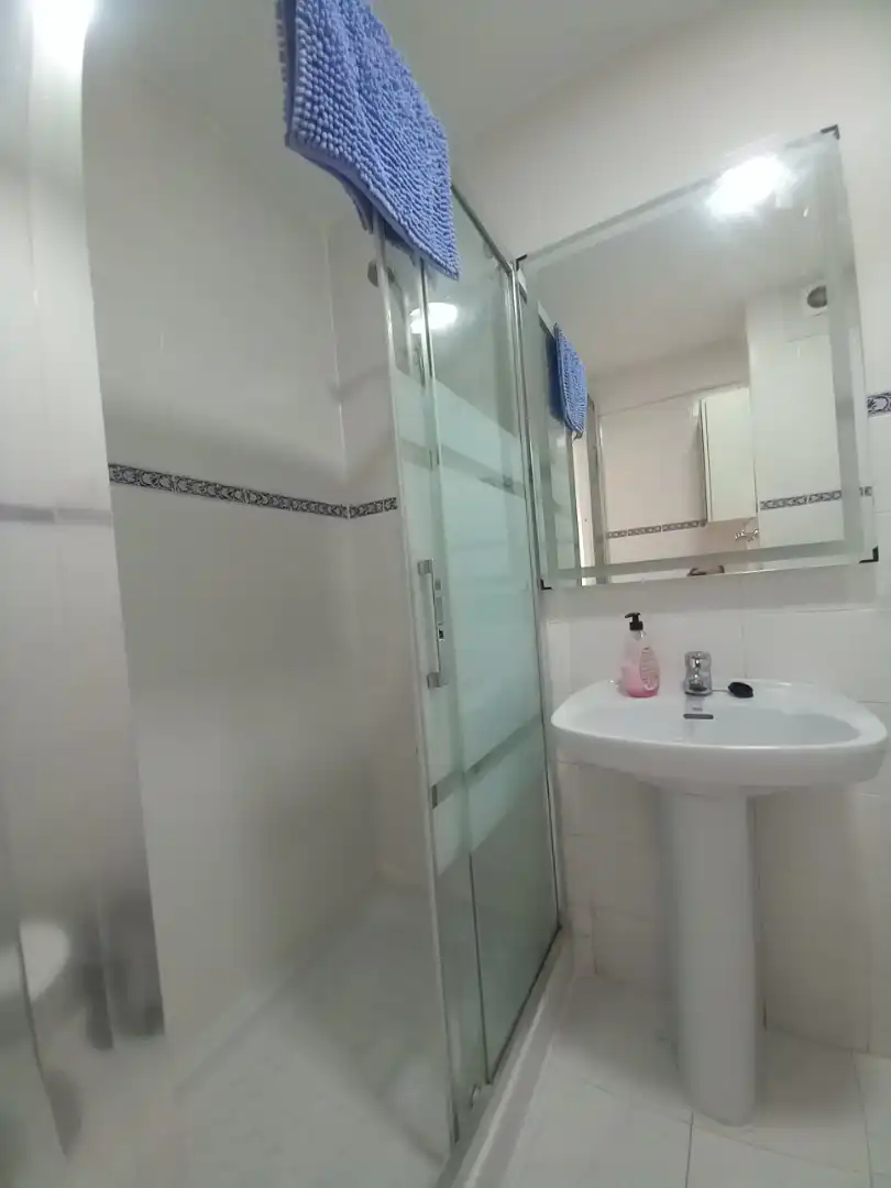 Baño de Piso de alquiler en Málaga con Aire acondicionado, Amueblado y Horno