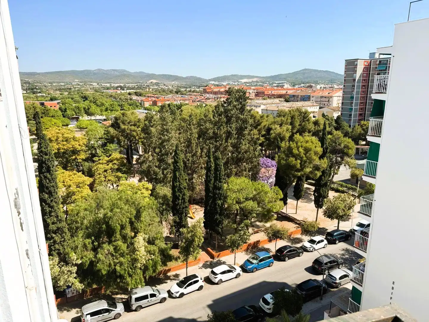 Vista exterior de Piso en venta en Vilanova i la Geltrú con Aire acondicionado, Calefacción y Balcón