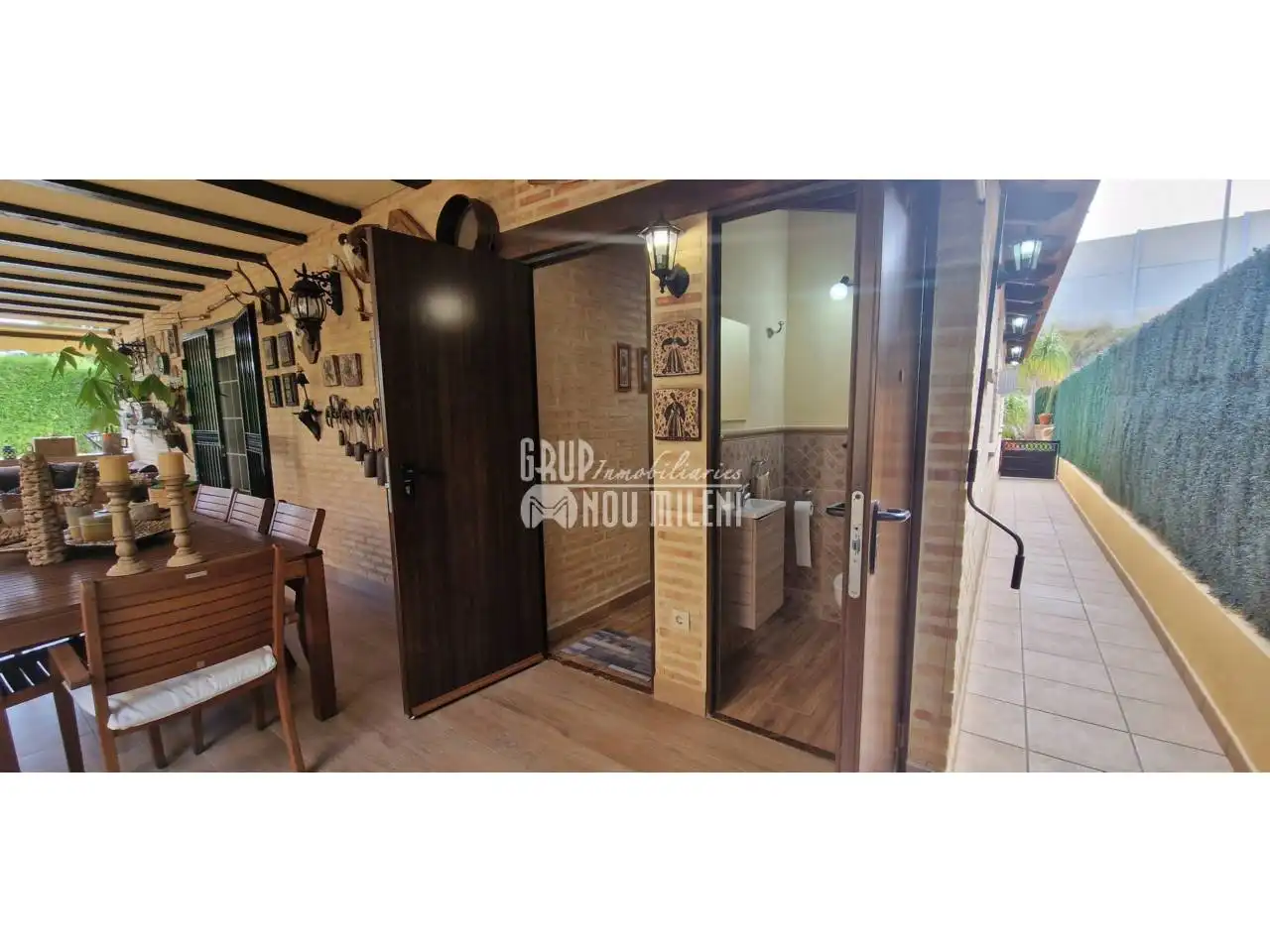 Garden of Houses for sale in Picassent  with Air Conditioner, Private garden and Terrace