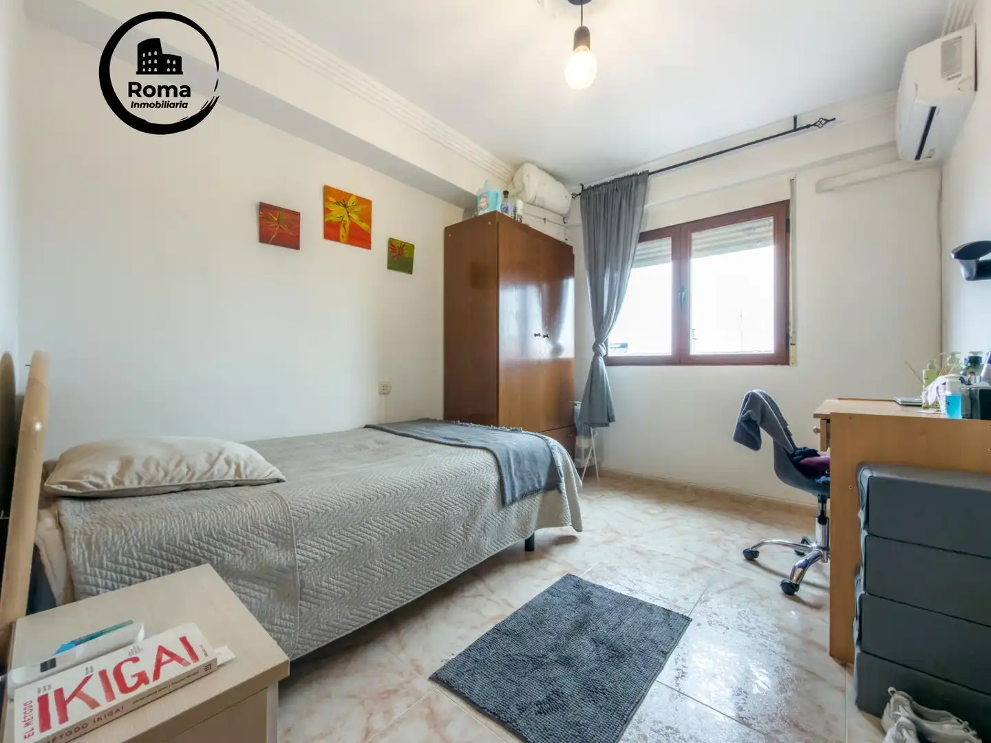 Bedroom of Flat for sale in Armilla  with Air Conditioner, Terrace and Balcony