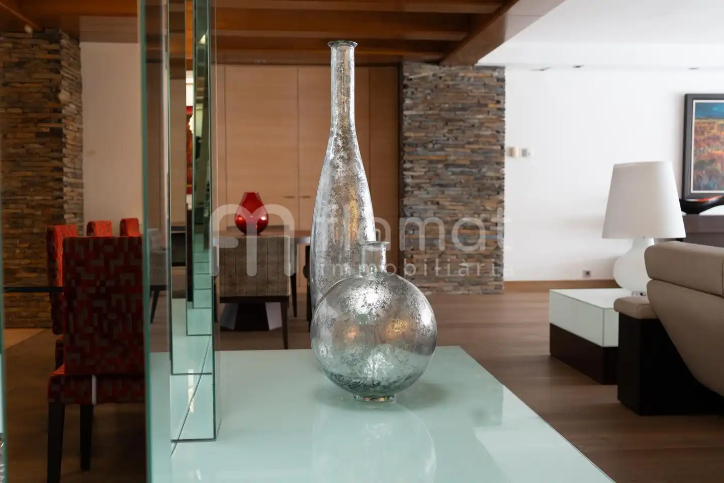 Sala d'estar de Casa o xalet en venda en Sabadell amb Piscina