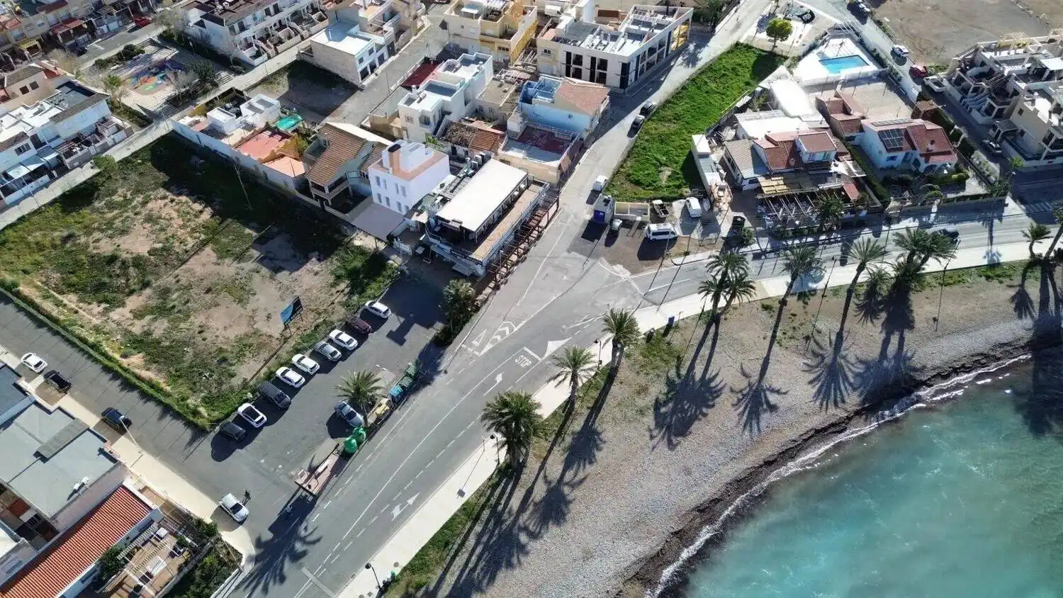 Vista exterior de Apartament en venda en Cartagena amb Aire condicionat, Jardí privat i Terrassa