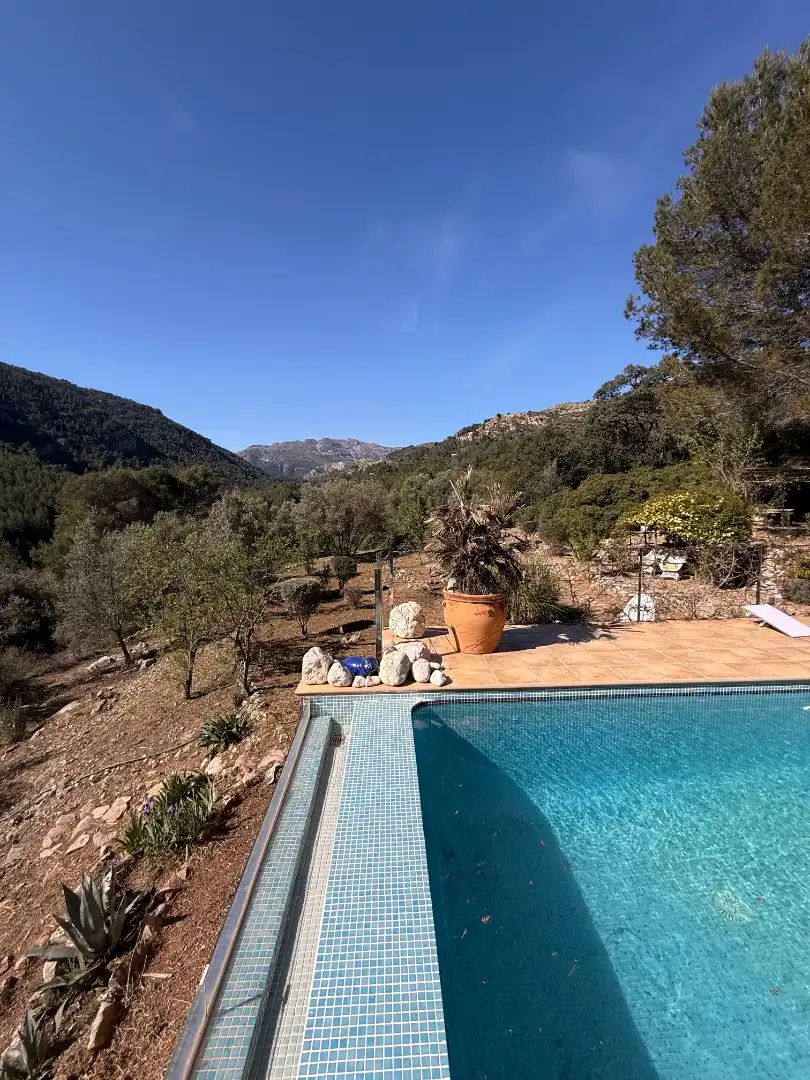 Swimming pool of Country homes for sale in Castell de Castells  with Air Conditioner, Heating and Private garden