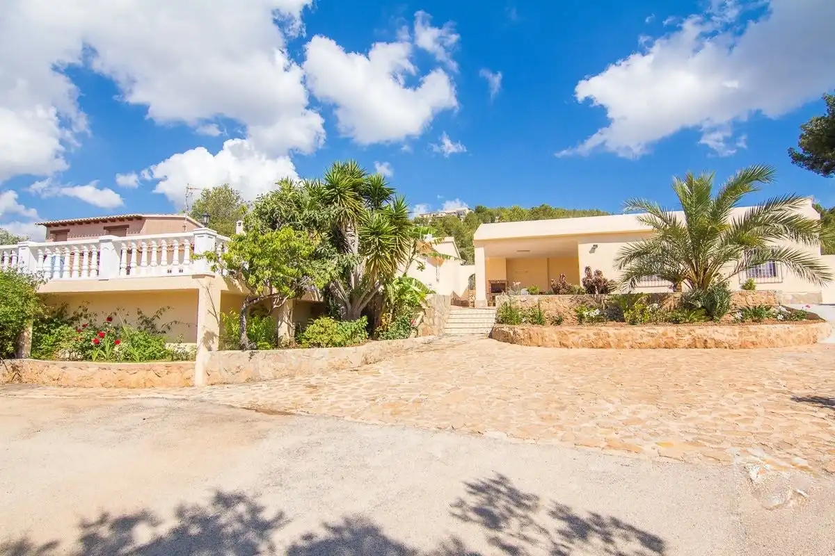 Vista exterior de Casa o chalet de alquiler en Benissa con Aire acondicionado, Calefacción y Jardín privado