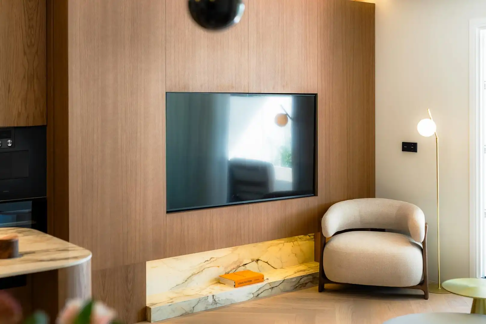 Sala d'estar de Apartament en venda en Marbella amb Piscina comunitària