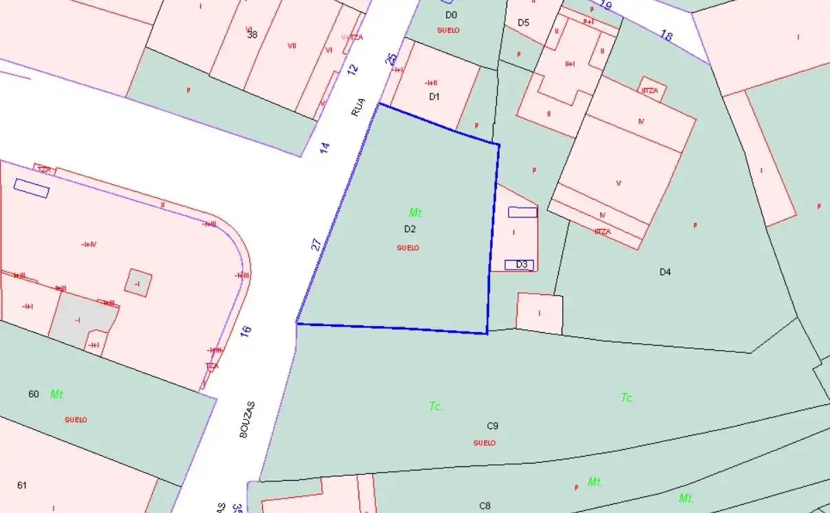 Residential land for sale in BOUZAS (AS)