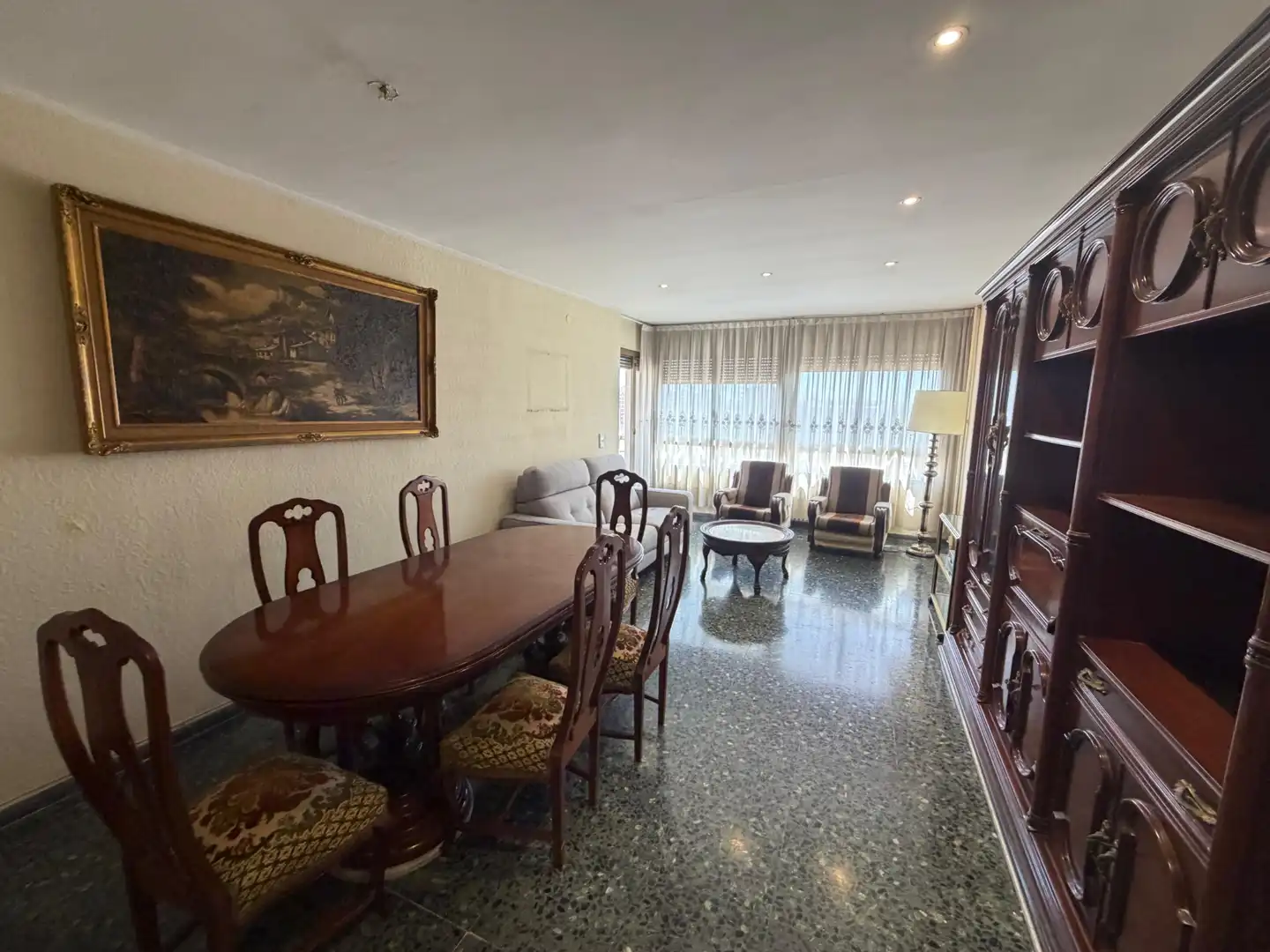 Dining room of Flat for sale in Lleida  with Air Conditioner, Heating and Storage room