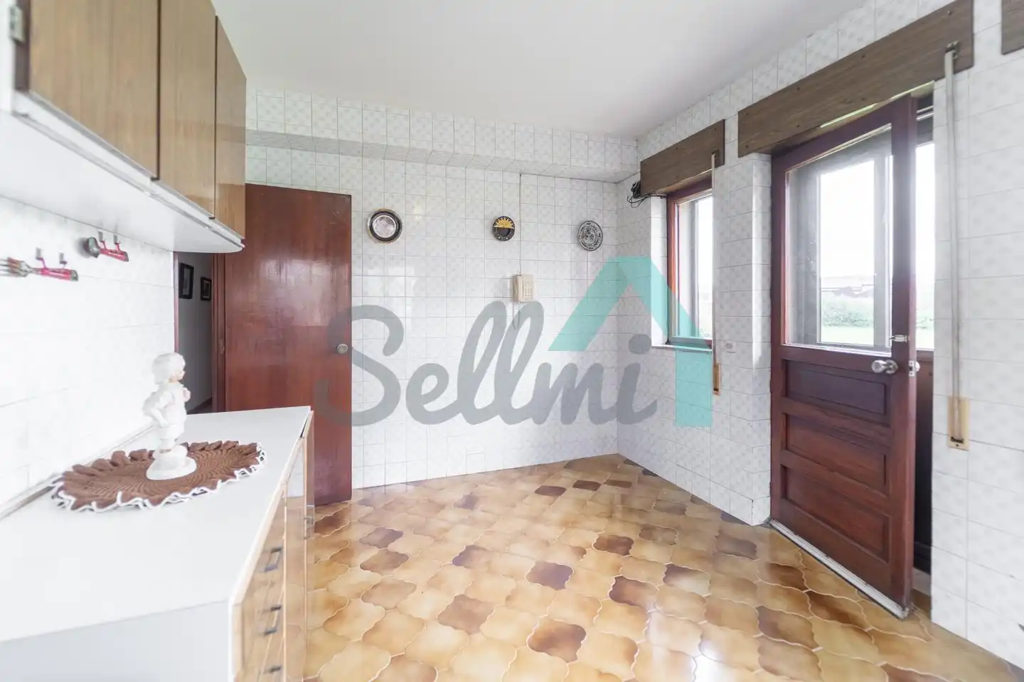 Cocina de Casa o chalet en venta en Ribadeo con Calefacción, Jardín privado y Parquet