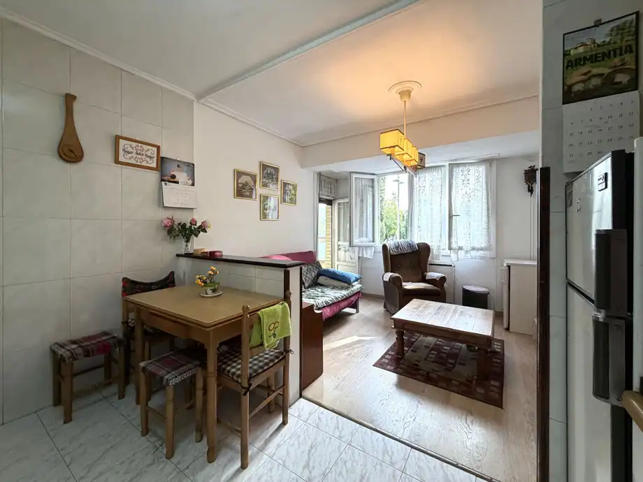 Wohnzimmer von Wohnung zum Verkauf in Vitoria - Gasteiz mit Heizung, Parkett und Terrasse