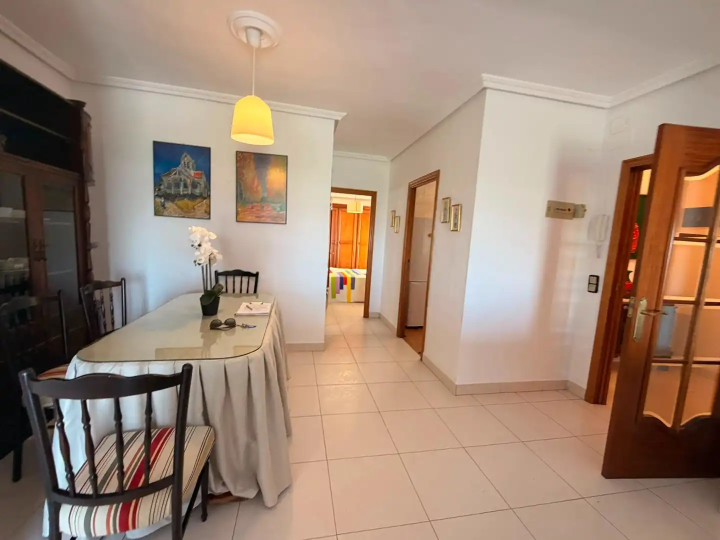 Comedor de Piso de alquiler en Mérida con Aire acondicionado, Calefacción y Amueblado