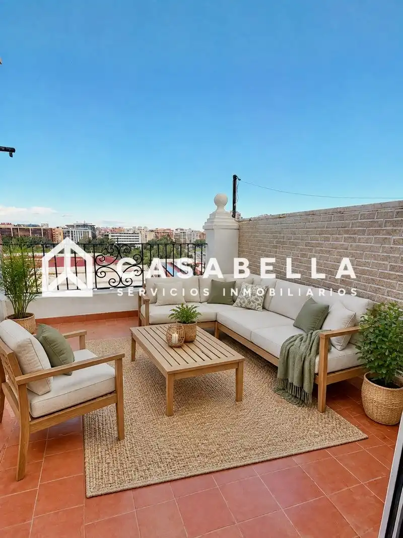 Terrassa de Àtic de lloguer en L'Eixample