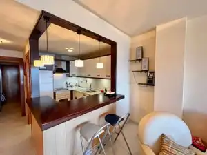 Küche von Wohnung zur Miete in Almuñécar mit Klimaanlage, Terrasse und Möbliert