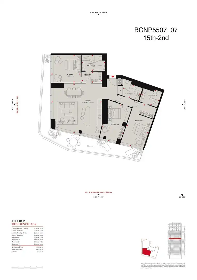 Apartament en venda en Barcelona amb Calefacció, Terrassa i Traster