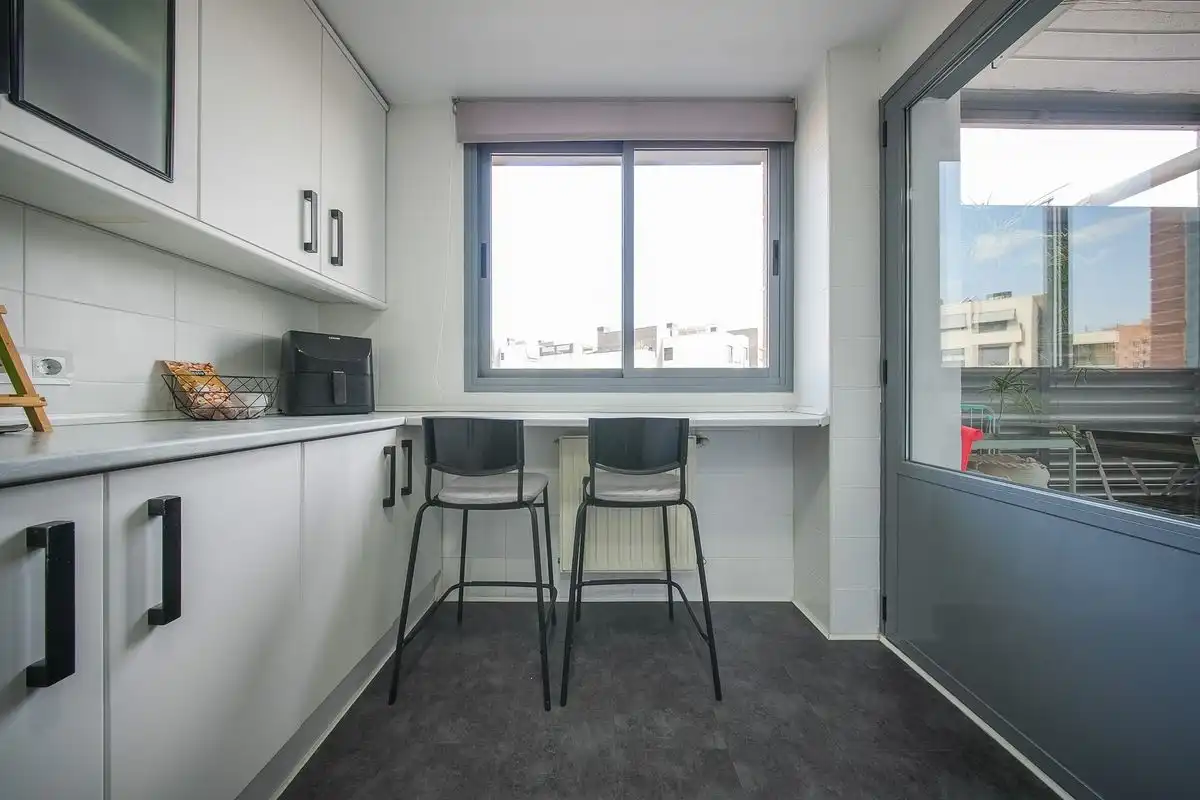 Küche von Wohnung zum Verkauf in Parla mit Klimaanlage, Heizung und Terrasse