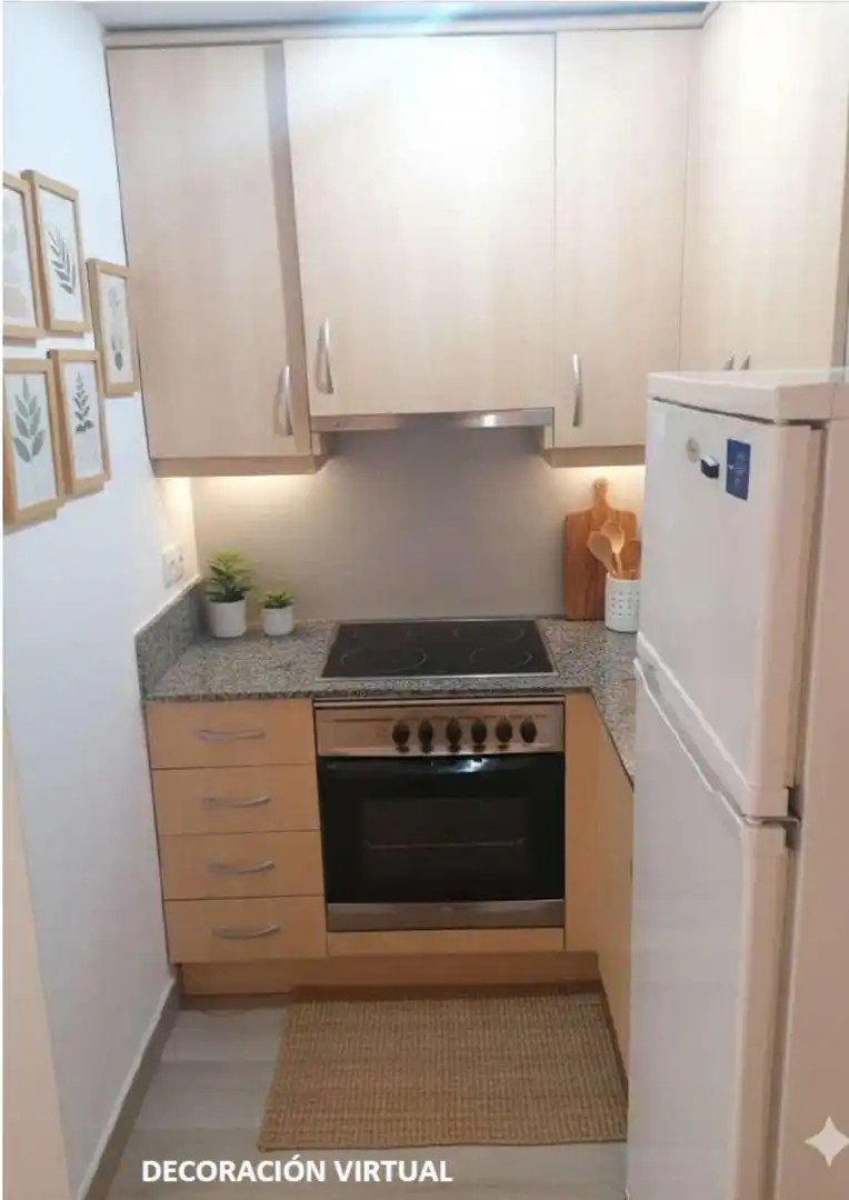 Cocina de Apartamento en venta en Lleida