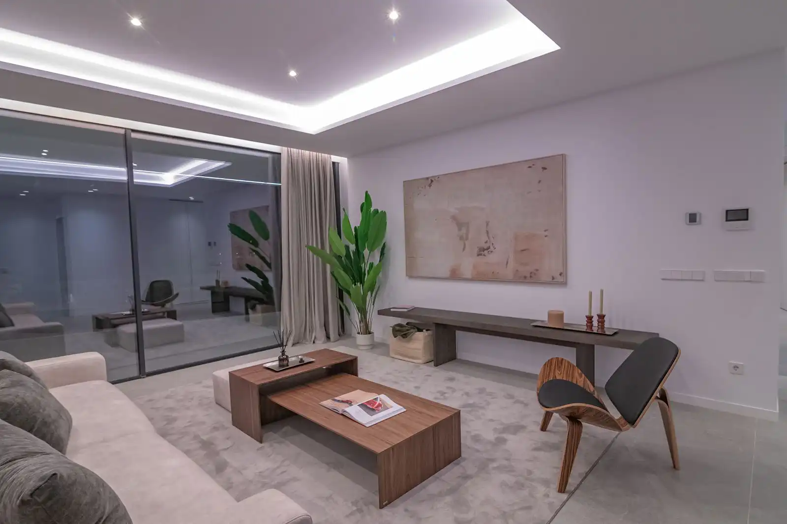 Living room of Houses for sale in Altea  with Air Conditioner, Heating and Terrace