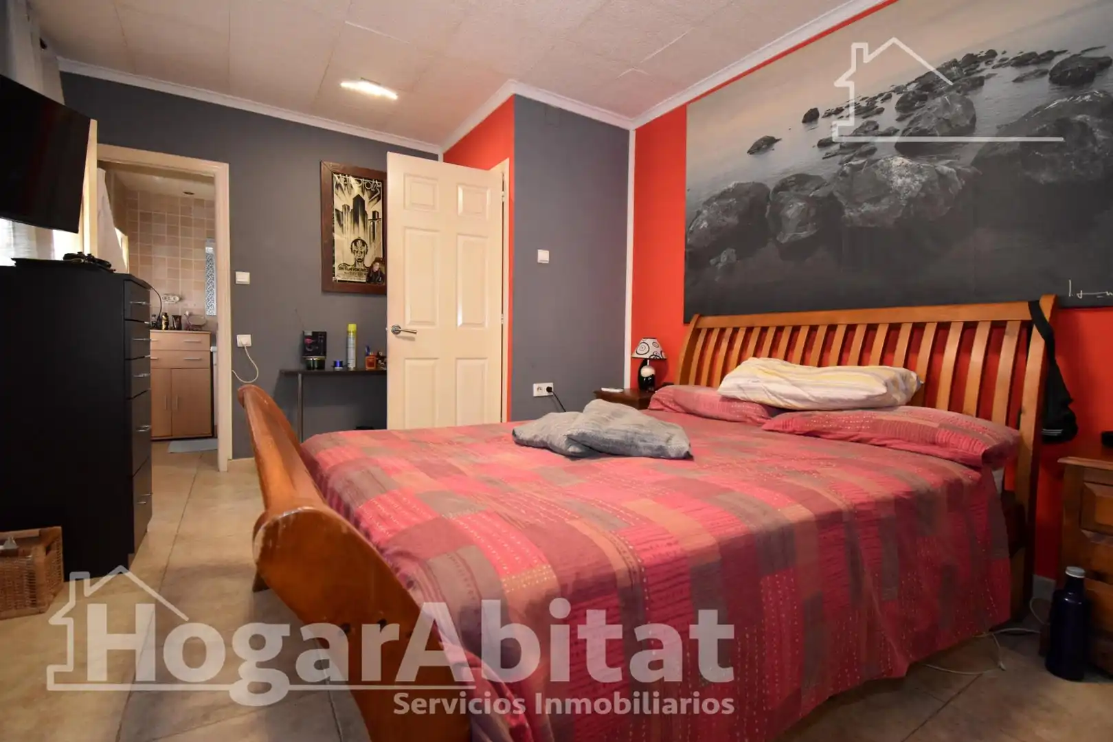 Habitación de Casa o chalet en venta en Oliva con Aire acondicionado, Calefacción y Jardín privado