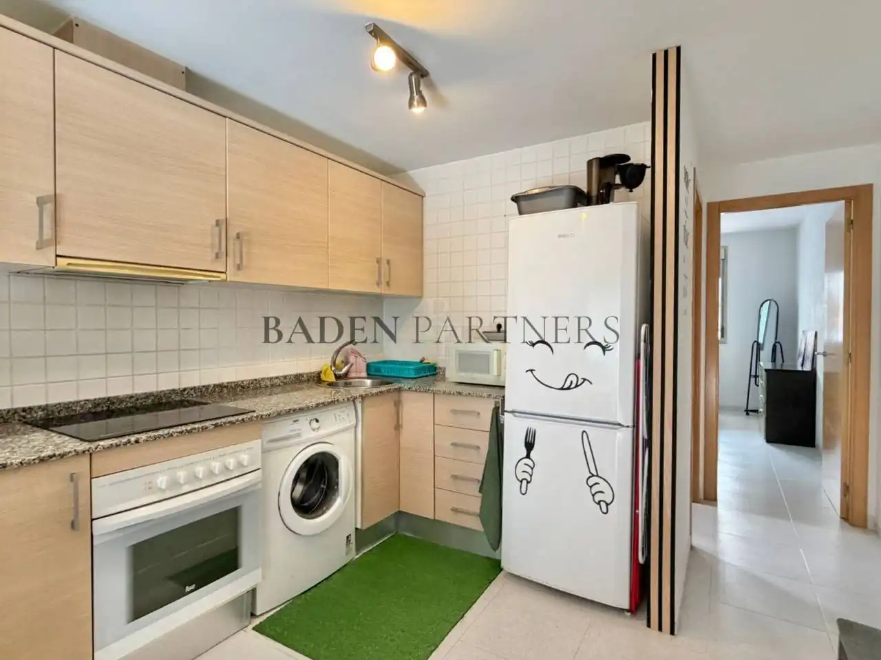Kitchen of Flat for rent in Vinaròs  with Air Conditioner, Terrace and Community pool