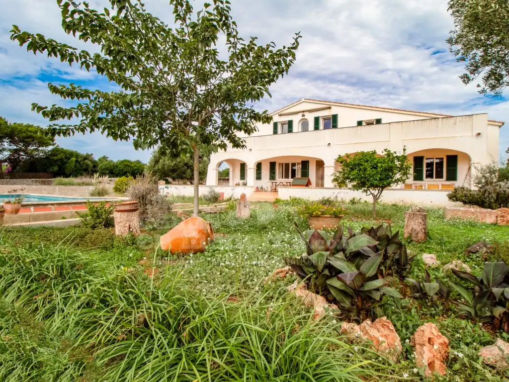 Jardí de Finca rústica en venda en Maó - Mahón amb Jardí privat, Terrassa i Piscina