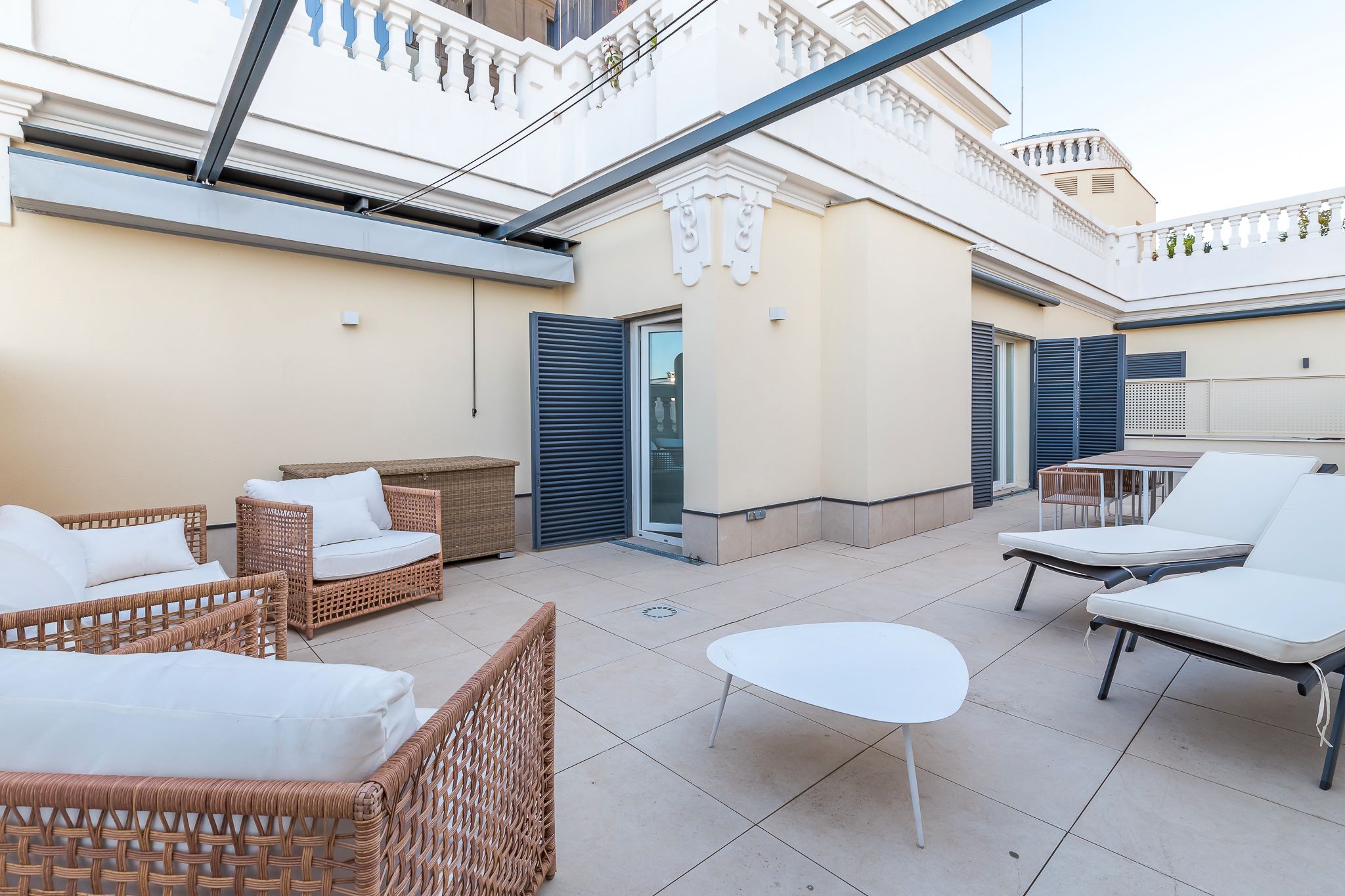 Terrassa de Apartament en venda en  Madrid Capital amb Aire condicionat, Calefacció i Terrassa