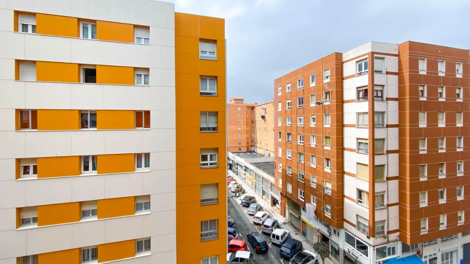 Vista exterior de Piso de alquiler en Santander con Calefacción, Parquet y Amueblado