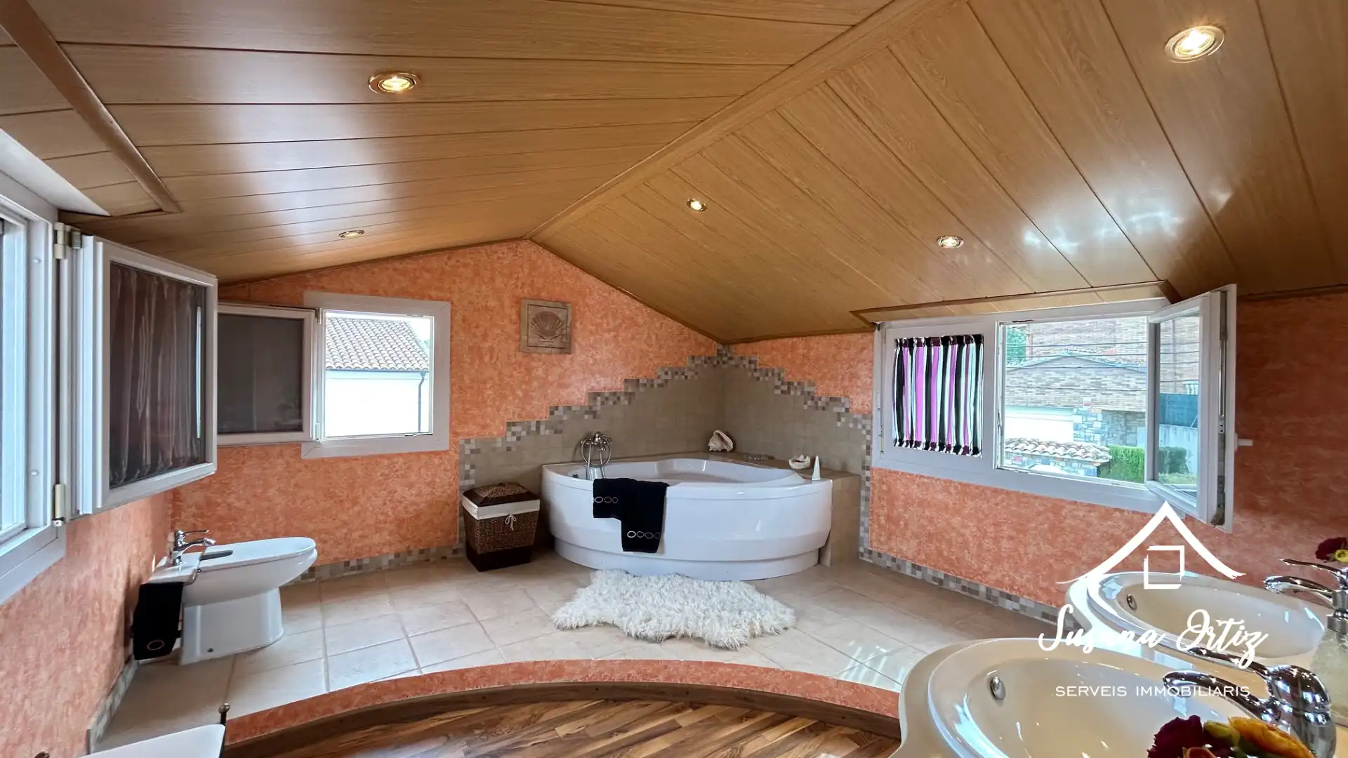 Baño de Casa o chalet en venta en Masquefa con Aire acondicionado, Calefacción y Jardín privado