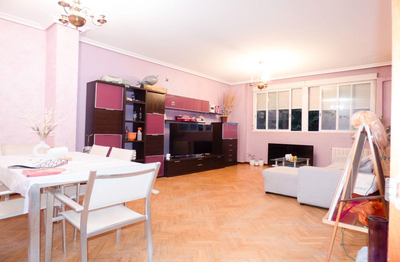 Living room of Flat for sale in Parla  with Air Conditioner