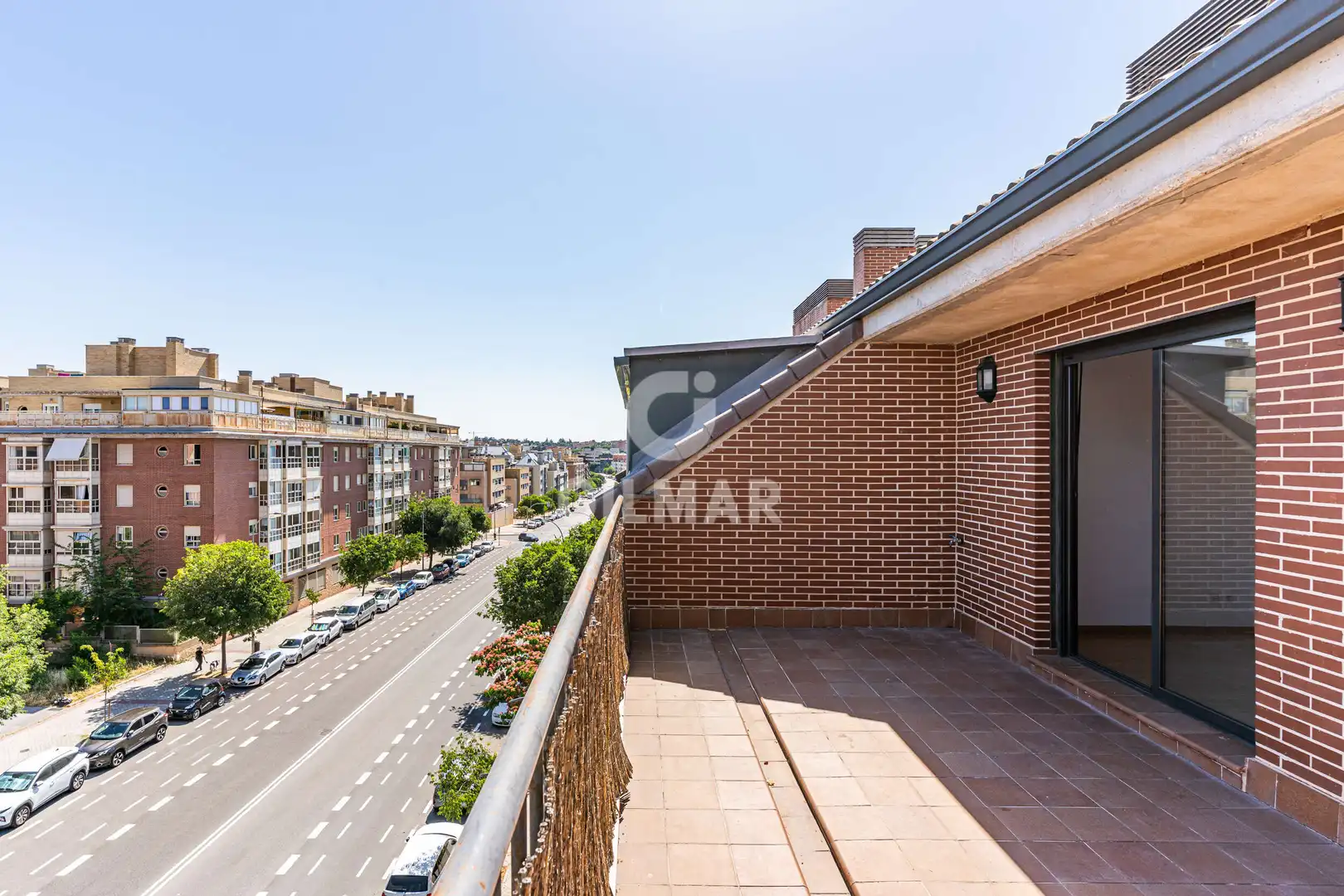 Terrasse von Dachboden zum Verkauf in Madrid mit Heizung, Privatgarten und Abstellraum