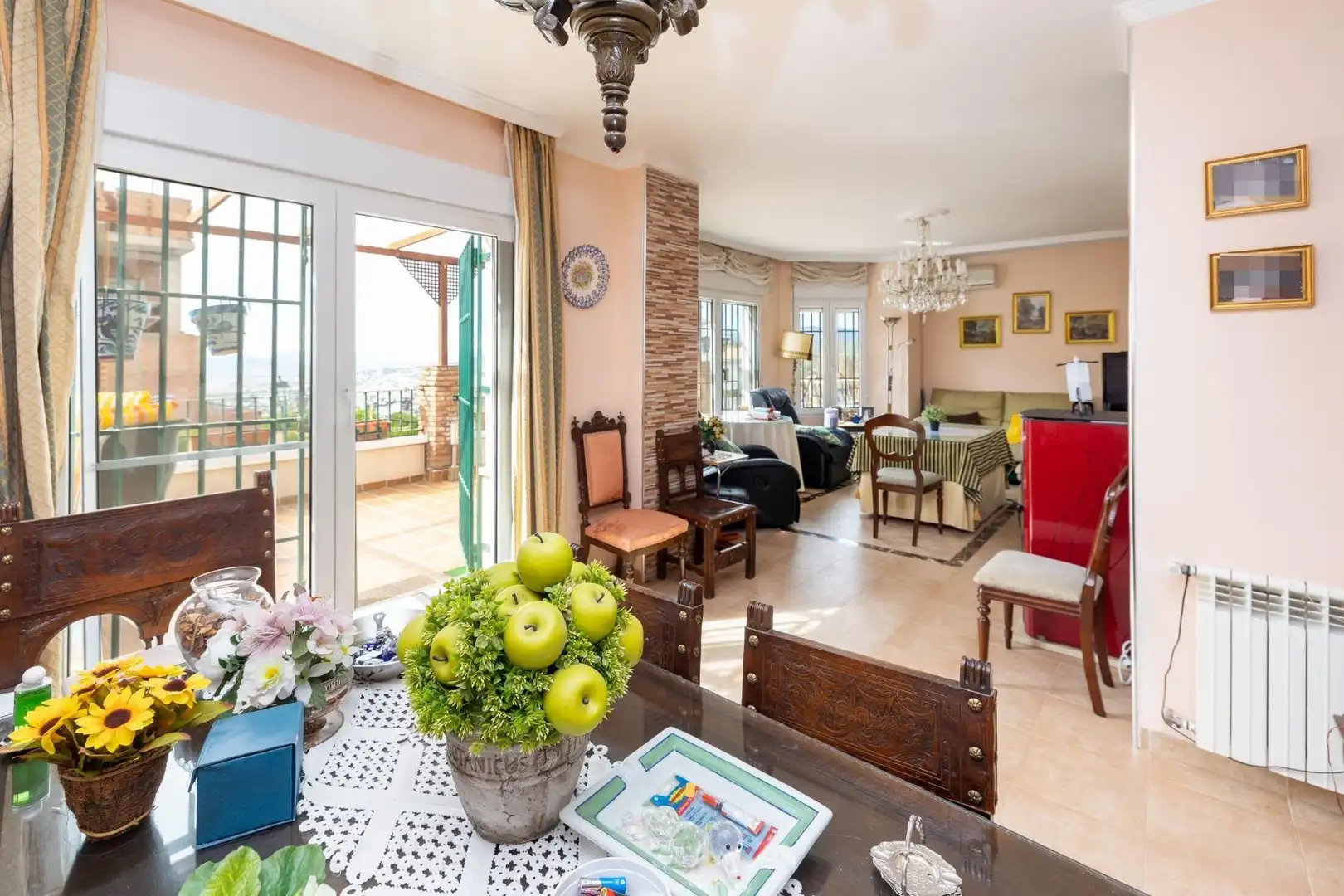 Dining room of Houses for sale in Barrio de la Vega