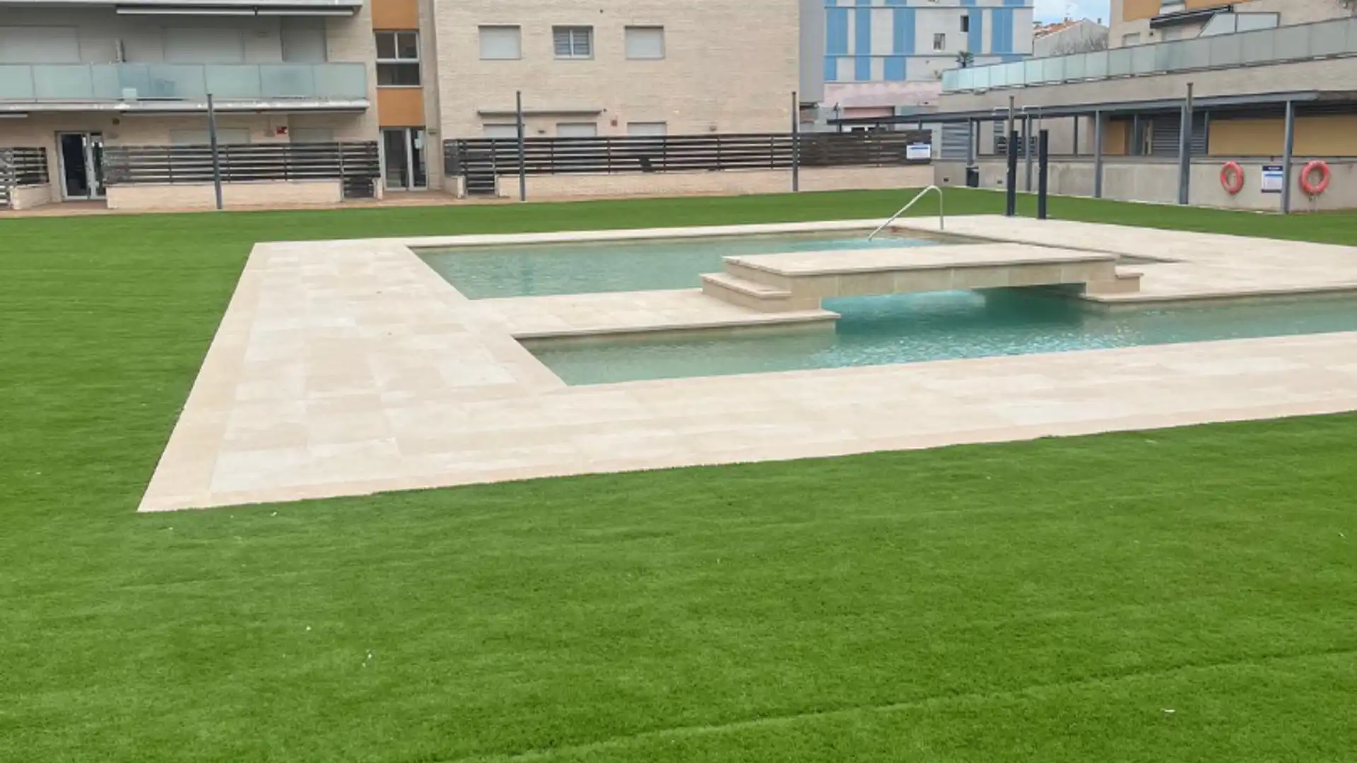 Swimming pool of Apartments for rent in Calonge i Sant Antoni  with Furnished, Oven and Washing machine