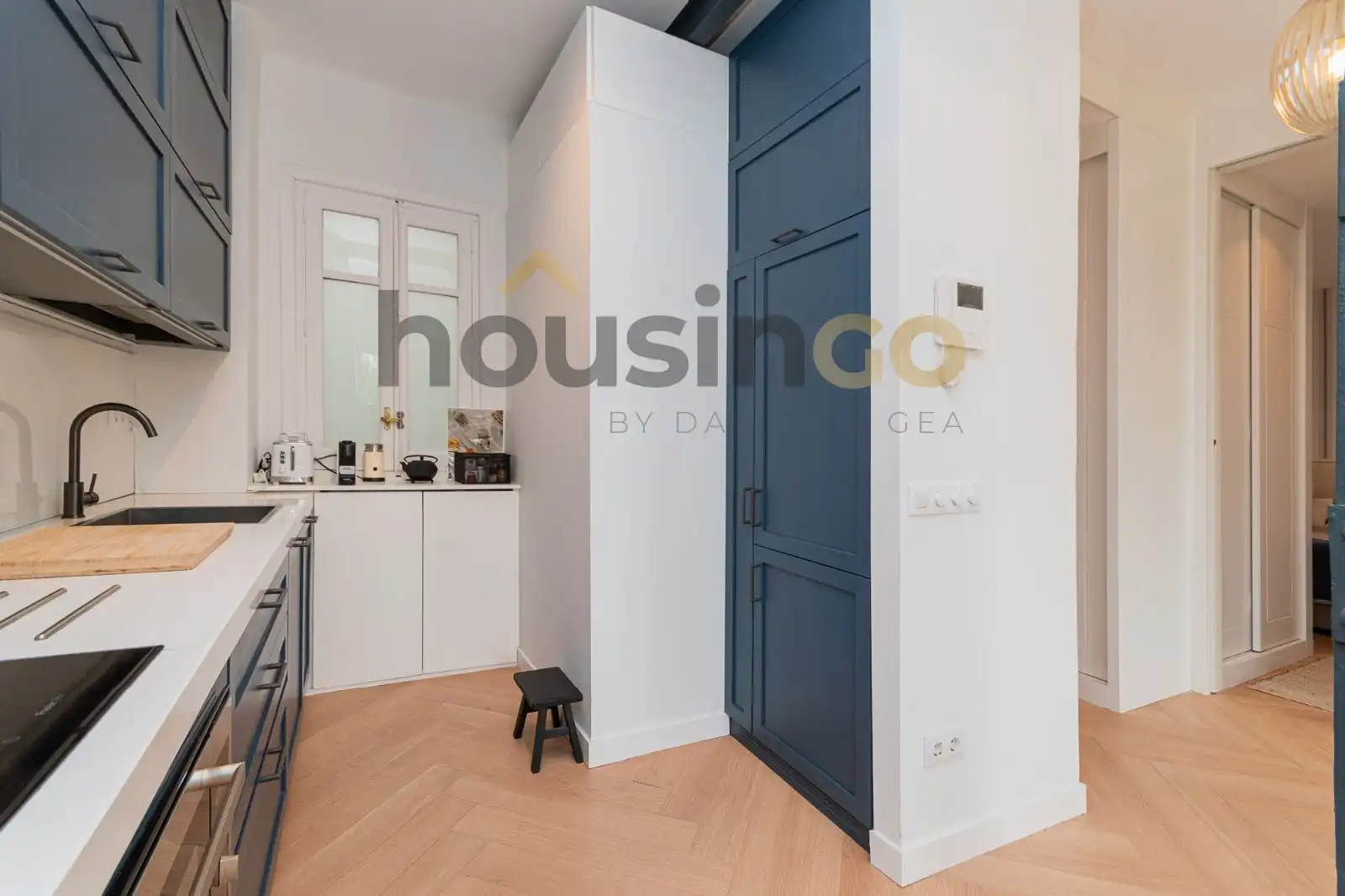 Küche von Wohnung zur Miete in Madrid mit Klimaanlage, Heizung und Terrasse