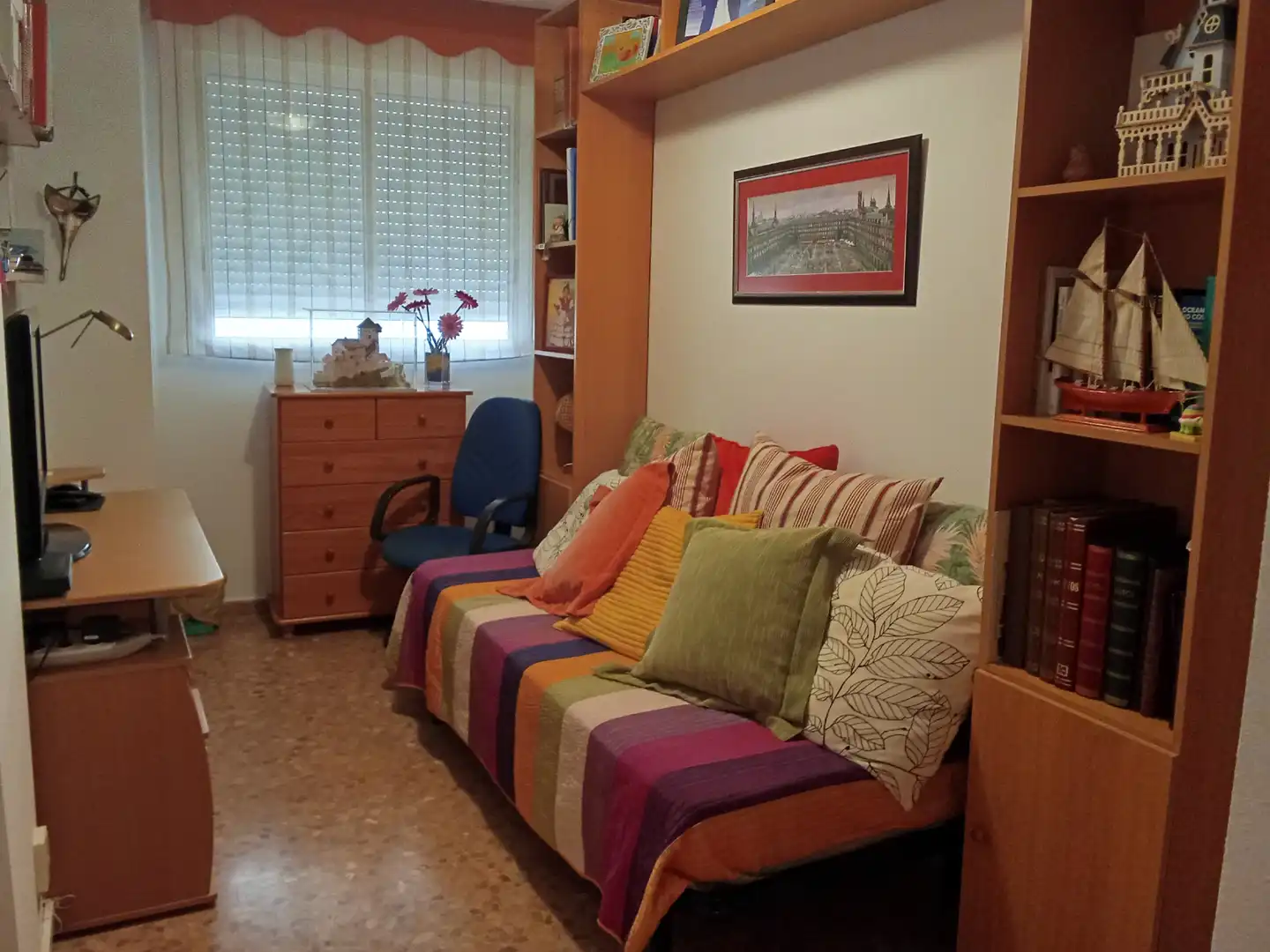 Dormitori de Apartament en venda en Peñíscola / Peníscola amb Aire condicionat, Terrassa i Moblat