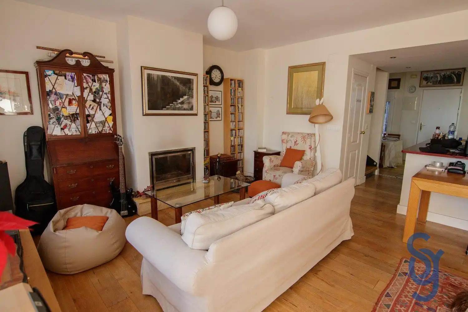 Living room of Detached homes for sale in Málaga  with Air Conditioner, Parquet flooring and Terrace
