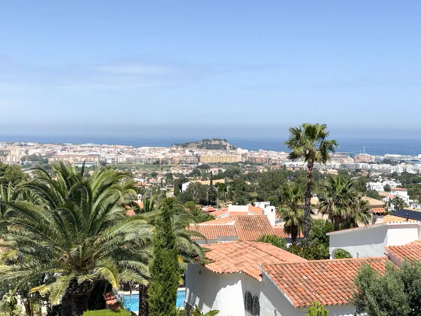 Vista exterior de Casa o chalet en venta en Dénia con Aire acondicionado, Calefacción y Jardín privado