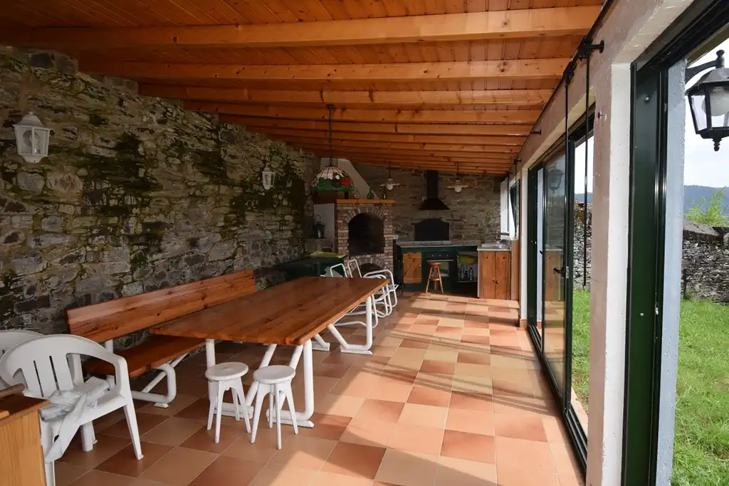 Terraza de Casa adosada en venta en Pontedeume con Calefacción y Jardín privado