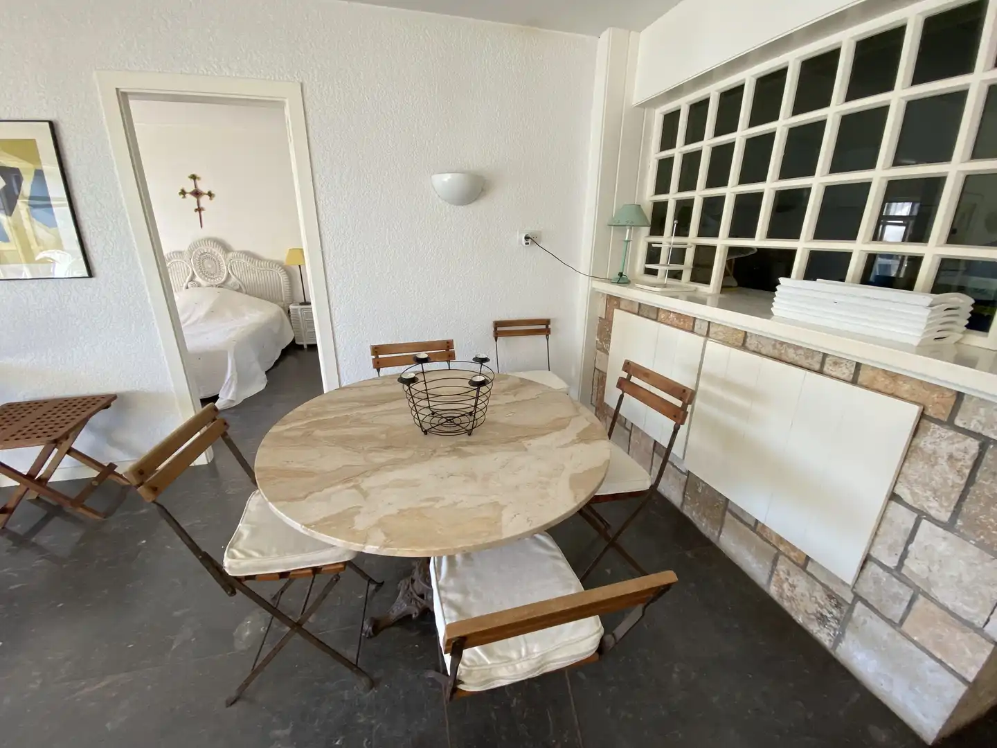 Comedor de Piso en venta en Calonge i Sant Antoni con Terraza, Amueblado y Horno