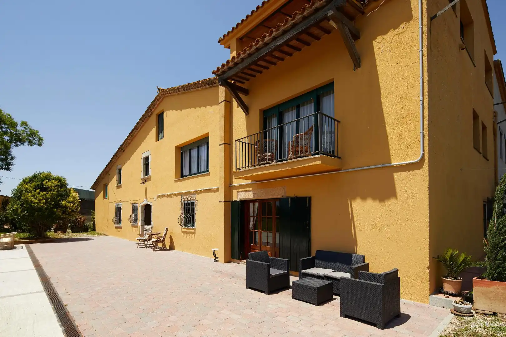 Vista exterior de Finca rústica en venta en Cassà de la Selva con Jardín privado, Terraza y Trastero