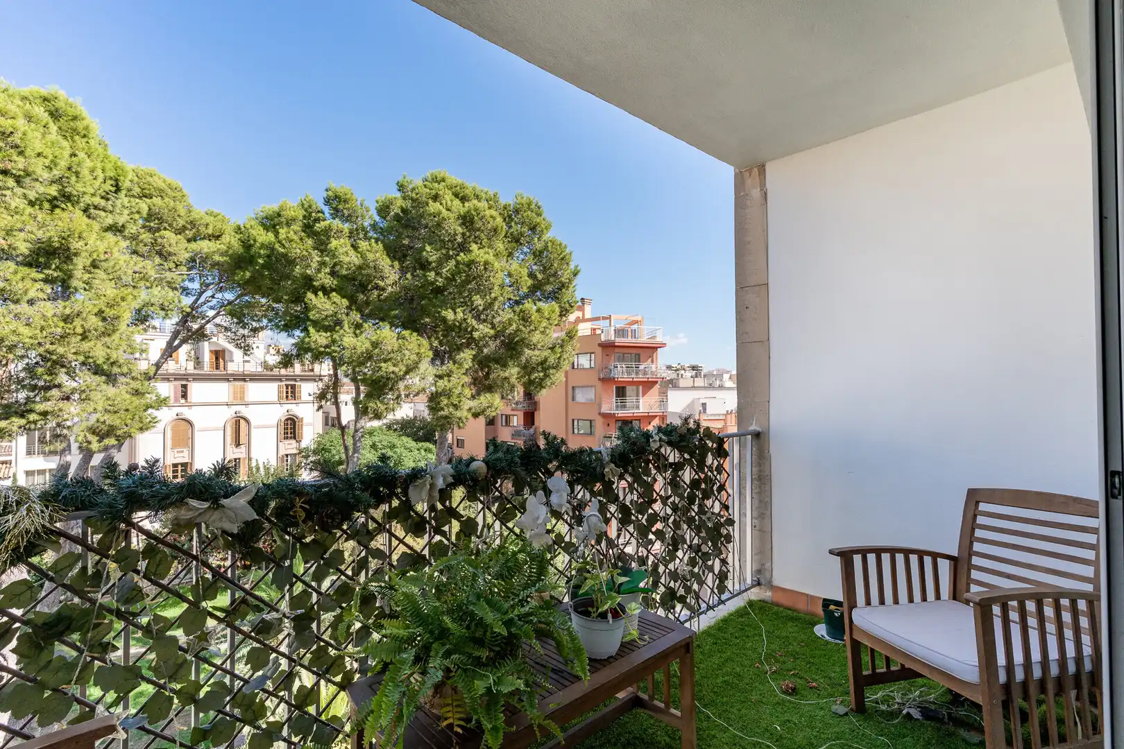 Terraza de Apartamento en venta en  Palma de Mallorca con Aire acondicionado, Amueblado y Balcón