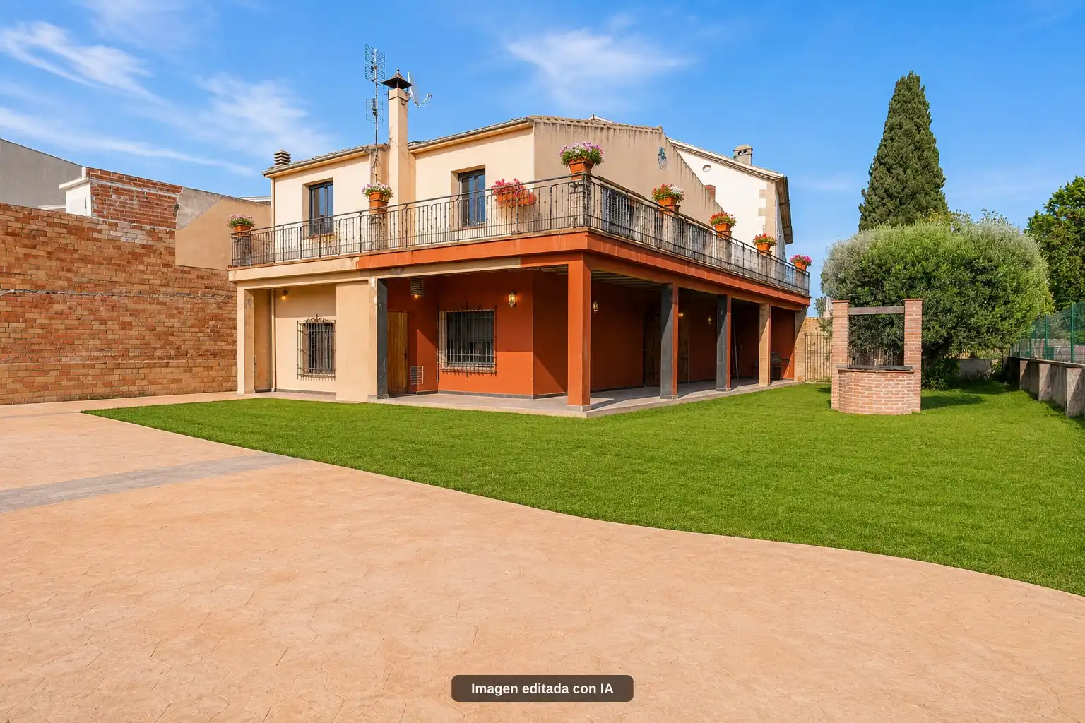 Vista exterior de Casa o xalet en venda en Borrassà amb Aire condicionat, Calefacció i Jardí privat