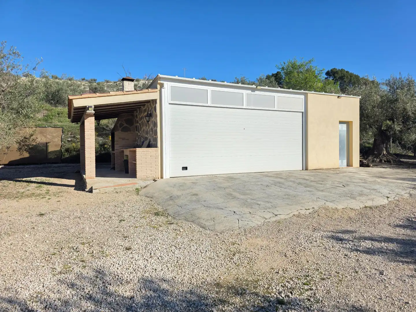 Vista exterior de Casa o chalet en venta en Gorga con Terraza y Piscina