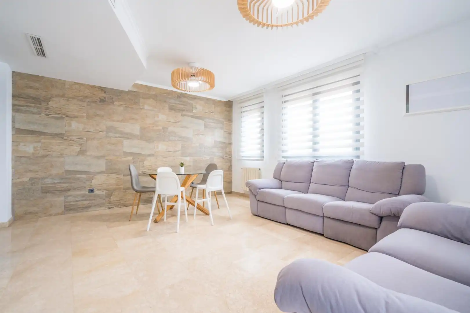 Living room of Attic for sale in Tavernes de la Valldigna  with Air Conditioner, Heating and Terrace
