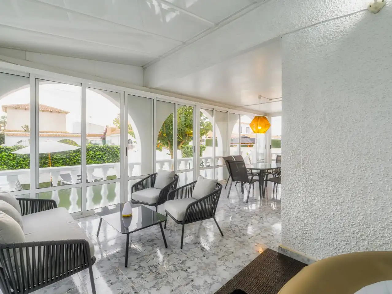 Terraza de Casa o chalet de alquiler en Los Narejos - Punta Calera