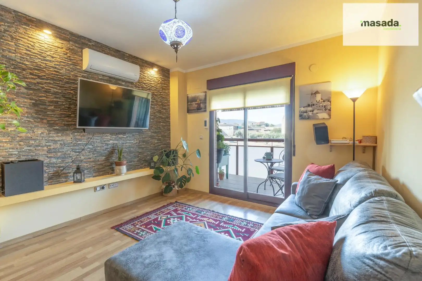 Wohnzimmer von Wohnung zum Verkauf in Gójar mit Klimaanlage, Heizung und Terrasse